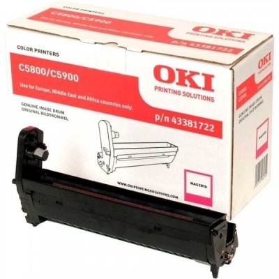 Oki C5550 - (43381722) Orjinal Kırmızı Drum Ünitesi Oki C5550 - (43381722) Orjinal Kırmızı Drum Ünitesi