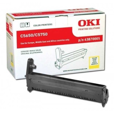 Oki C5650 - (43870005) Orjinal Sarı Drum Ünitesi Oki C5650 - (43870005) Orjinal Sarı Drum Ünitesi