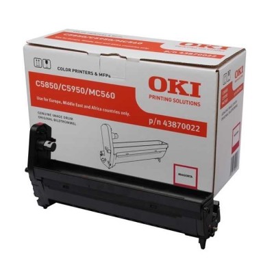 Oki C5850 - (43870022) Orjinal Kırmızı Drum Ünitesi Oki C5850 - (43870022) Orjinal Kırmızı Drum Ünitesi