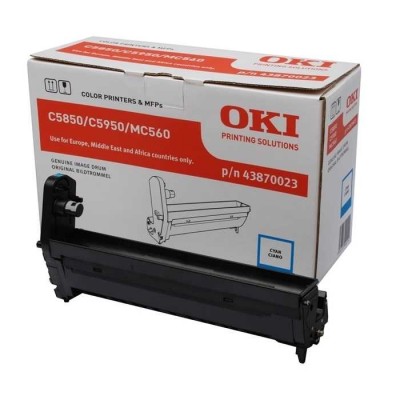 Oki C5850 - (43870023) Orjinal Mavi Drum Ünitesi Oki C5850 - (43870023) Orjinal Mavi Drum Ünitesi