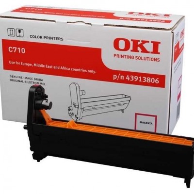 Oki C710 (43913806) Kırmızı Orjinal Drum Ünitesi Oki C710 (43913806) Kırmızı Orjinal Drum Ünitesi