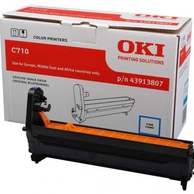 Oki C710 (43913807) Mavi Orjinal Drum Ünitesi