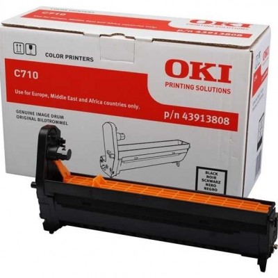 Oki C710 (43913808) Siyah Orjinal Drum Ünitesi 
