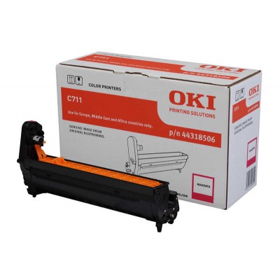 Oki C711 - (44318506) Orjinal Kırmızı Drum Ünitesi