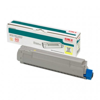 Oki C810 (44059117) Sarı Orjinal Toner