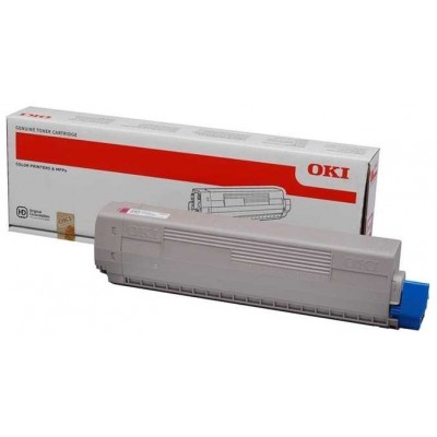 Oki C822 - (44844625) Sarı Orjinal Toner