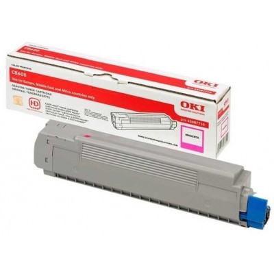 Oki C8600 - (43487722) Kırmızı Orjinal Toner