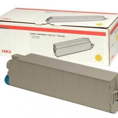 Oki C9300 (41963675) Sarı Orjinal Toner