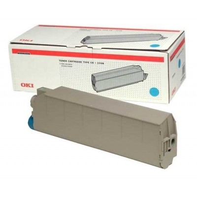 Oki C9300 (41963677) Mavi Orjinal Toner