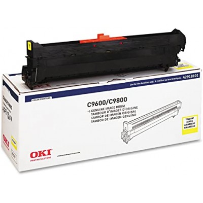 Oki C9600 (42918101) Sarı Orjinal Drum Ünitesi