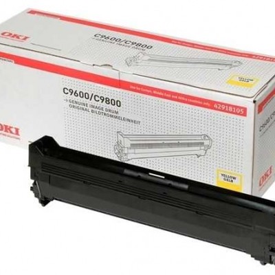 Oki C9600 - (42918105) Orjinal Sarı Drum Ünitesi