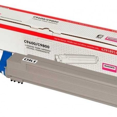 Oki C9600 - (42918962) Kırmızı Orjinal Toner