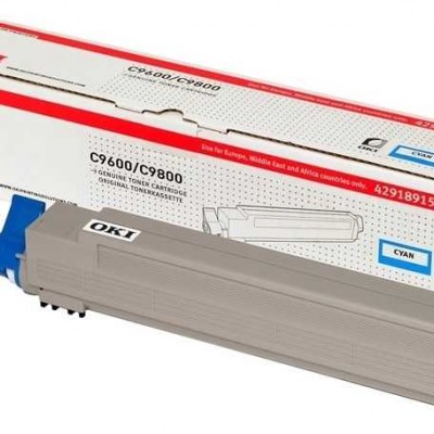 Oki C9600 - (42918963) Mavi Orjinal Toner