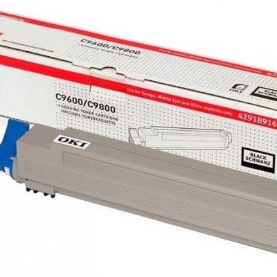 Oki C9600 - (42918964) Siyah Orjinal Toner