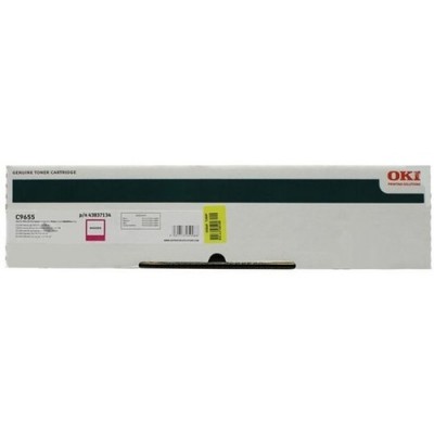 Oki C9655 - (43837134) Kırmızı Orjinal Toner