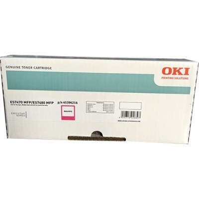 Oki ES7470 (45396214) Kırmızı Orjinal Toner
