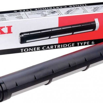 Oki Fax 4500 - TYPE 6 (01107201) Siyah Orjinal Toner