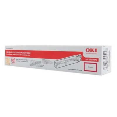Oki MC350 (43459374) Kırmızı Orjinal Toner