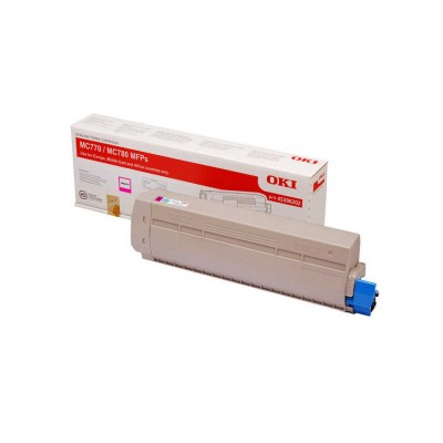 Oki MC770 - (45396202) Kırmızı Orjinal Toner Yüksek Kapasiteli