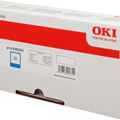 Oki MC770 - (45396203) Mavi Orjinal Toner Yüksek Kapasiteli