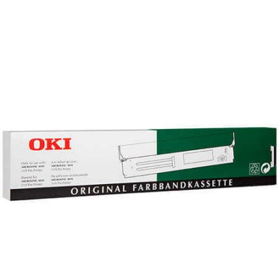 Oki ML4410-01171302 Siyah Kutu Hasarlı Orjinal Şerit
