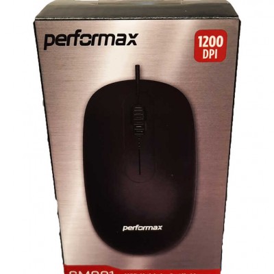 Performax SM001 Kablolu Siyah Optik Mouse Performax SM001 Kablolu Siyah Optik Mouse