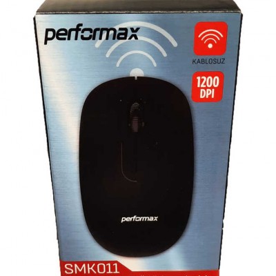 Performax SMK011 Kablosuz Siyah Optik Mouse Performax SMK011 Kablosuz Siyah Optik Mouse