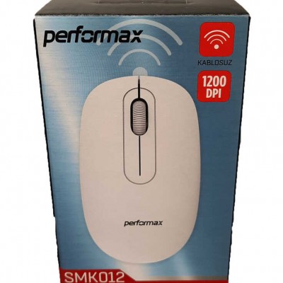 Performax SMK012 Kablosuz Beyaz Optik Mouse Performax SMK012 Kablosuz Beyaz Optik Mouse
