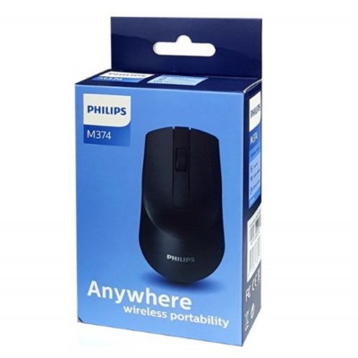 Phılıps Spk7374 M374 2.4ghz 800\1200\1600dpi Siyah Mouse Phılıps Spk7374 M374 2.4ghz 800\1200\1600dpi Siyah Mouse