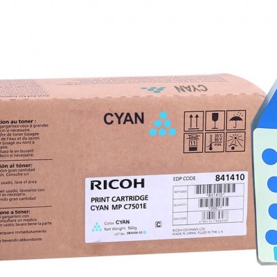 Ricoh MP-C 7501 Orjinal Mavi Toner