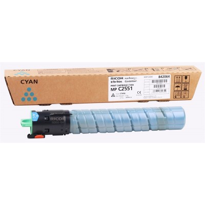 Ricoh MP-C2551E Mavi Orjinal Fotokopi Toneri 