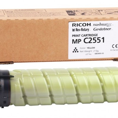 Ricoh MP-C2551E Sarı Orjinal Fotokopi Toneri 
