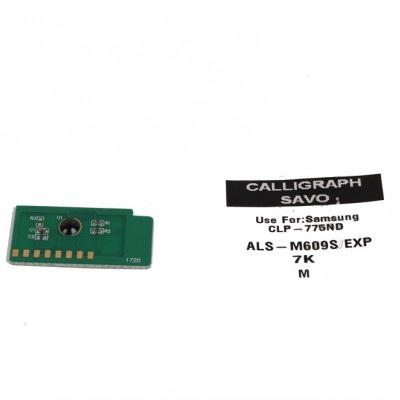 Samsung (609MS) Kırmızı Toner Chip CLP 775ND-770N (7000 Sayfa)