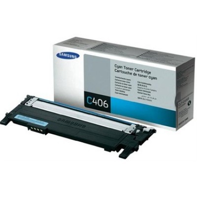 Samsung CLT-C406S Mavi Orjinal Toner