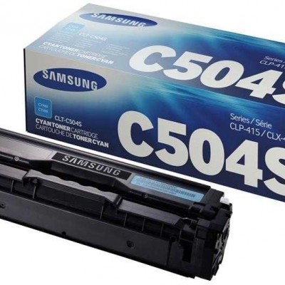 Samsung CLT-C504S Mavi Orjinal Toner