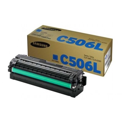 Samsung CLT-C506L Mavi Orjinal Toner