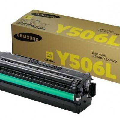 Samsung CLT-Y506L Sarı Orjinal Toner Samsung CLT-Y506L Sarı Orjinal Toner