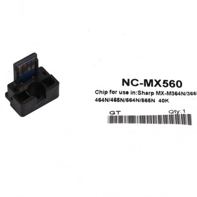 Sharp MX-560GT Toner Chip MX M364-M365-M464-M465-M564-M565 Sharp MX-560GT Toner Chip MX M364-M365-M464-M465-M564-M565