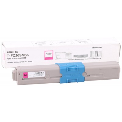 Toshiba T-FC26EM Orjinal Kırmızı Toner 5K