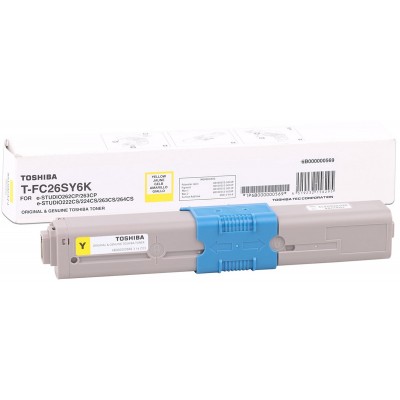 Toshiba T-FC26EY Orjinal Sarı Toner 5K