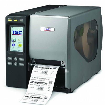 TSC TTP-2410MT Endüstriyel Barkod Etiket Yazıcı