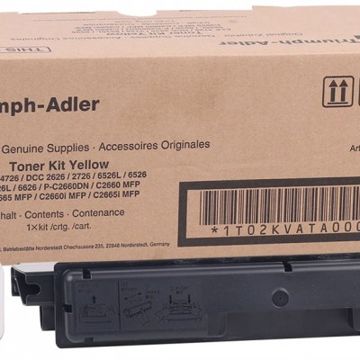 Utax CDC-1626-1726-3726-4726 / Triumph Adler DCC-5526-6526 Orjinal Sarı Toner