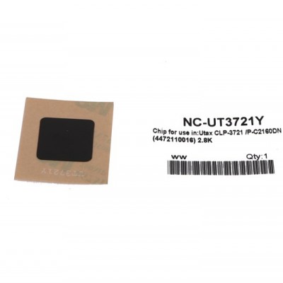 Utax P-C2160 Sarı Toner Chip CLP3721-CLP4721 DC6526-6626 CD5526