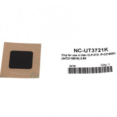 Utax P-C2160 Siyah Toner Chip CLP3721-CLP4721 DC6526-6626 CD5526