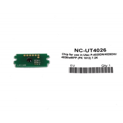 Utax-Triumph Adler P4020 Toner Chip P4025-P4026 PK-1012 (1T02S50UT0)