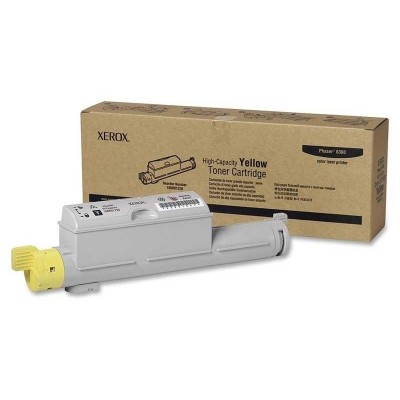 Xerox 6360 (106R01220) Yüksek Kapasiteli Sarı Orjinal Toner 