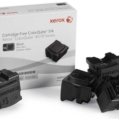 Xerox ColorQube 8570 - (108R00940) Siyah Orjinal Katı Mürekkep 4Lü