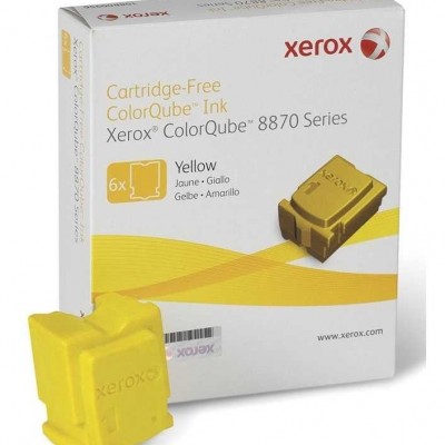 Xerox ColorQube 8870 - (108R00960) Sarı Orjinal Katı Mürekkep 6Lı Xerox ColorQube 8870 - (108R00960) Sarı Orjinal Katı Mürekkep 6Lı