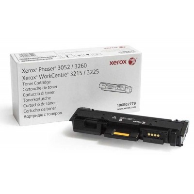 Xerox Phaser 3052-3260-WC 3215-3225 (106R02778) Siyah Orjinal Toner