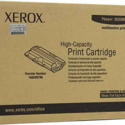 Xerox Phaser 3635MFP Siyah Orjinal Toner Yüksek Kapasiteli